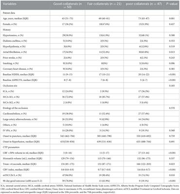 Prognostic value of CBV index in patients with acute ischemic stroke treated with endovascular thrombectomy in late therapeutic window